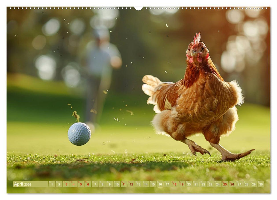 Tierische Balljunkies (CALVENDO Premium Wandkalender 2026)