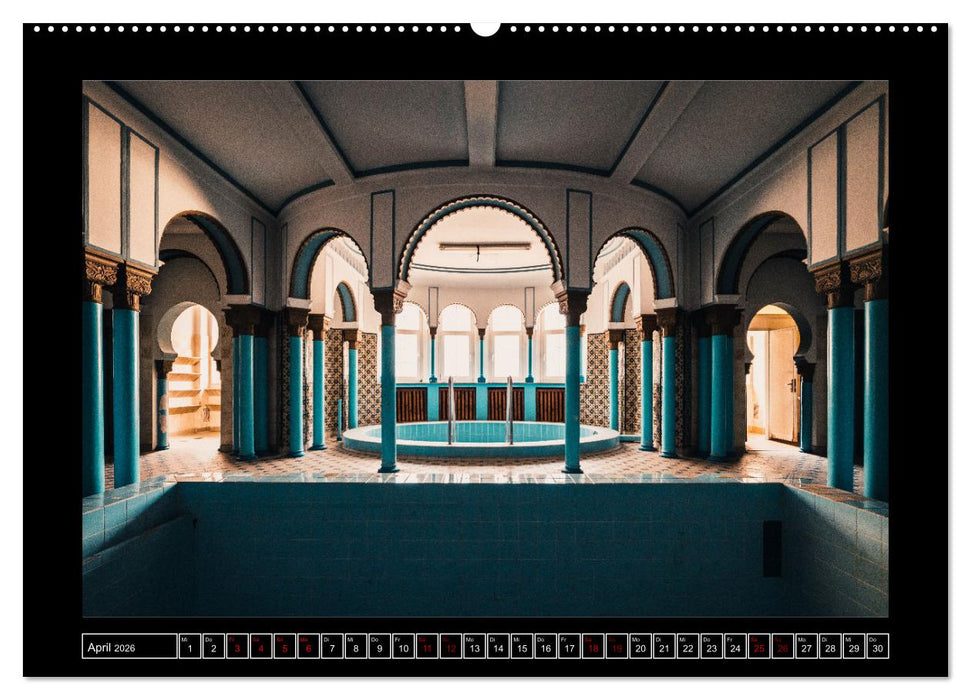 Das alte Stadtbad Leipzig (CALVENDO Premium Wandkalender 2026)