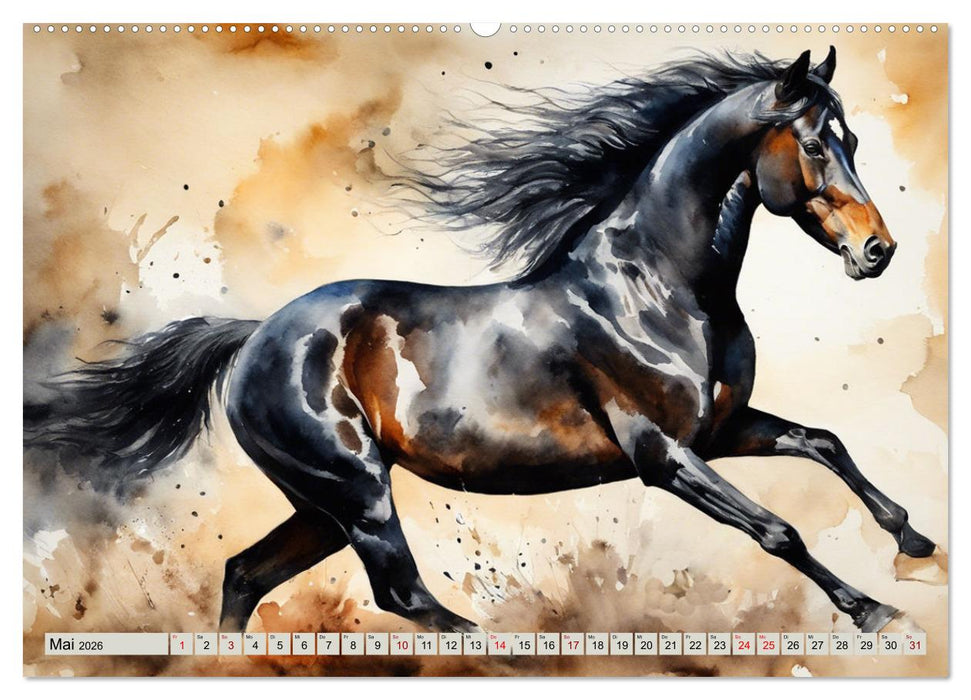 Elegant und anmutig (CALVENDO Wandkalender 2026)