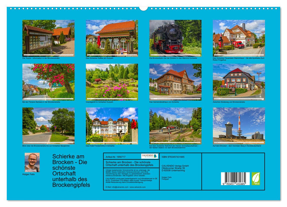Schierke am Brocken - Die schönste Ortschaft unterhalb des Brockengipfels (CALVENDO Premium Wandkalender 2026)