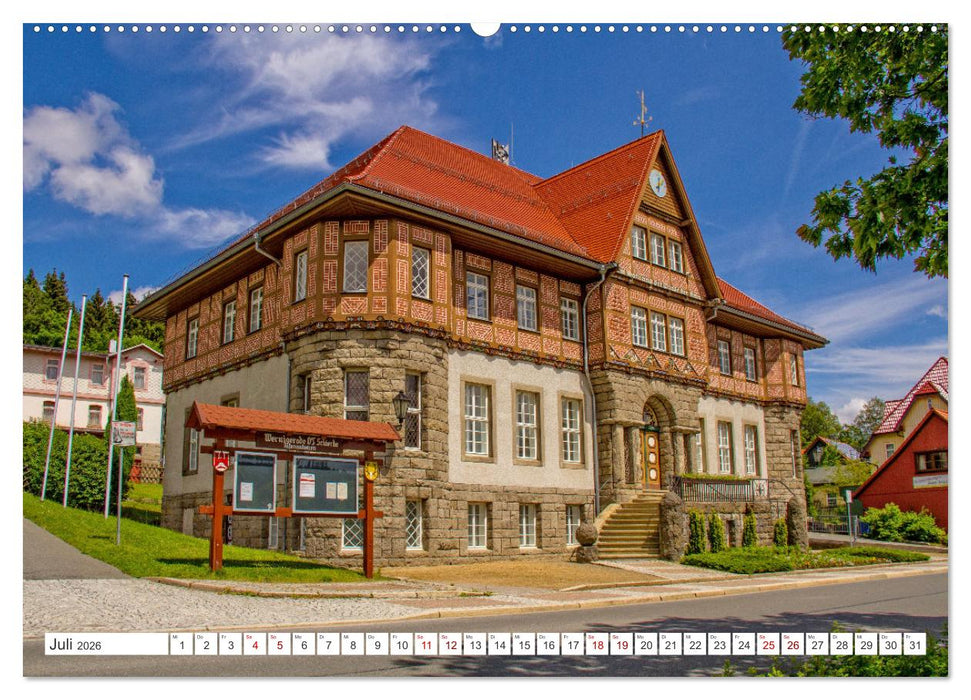 Schierke am Brocken - Die schönste Ortschaft unterhalb des Brockengipfels (CALVENDO Premium Wandkalender 2026)