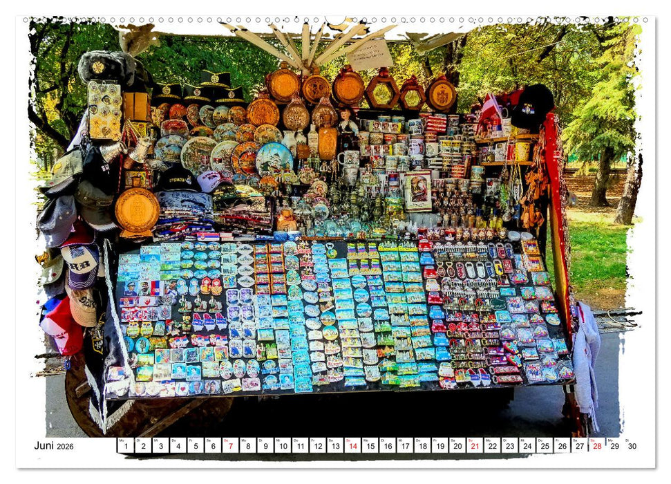 Belgrad zwischen Historie und Moderne (CALVENDO Wandkalender 2026)