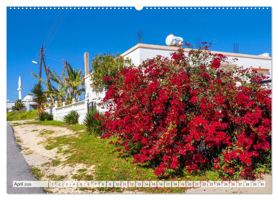Urlaubsparadies in Nordzypern (CALVENDO Premium Wandkalender 2026)