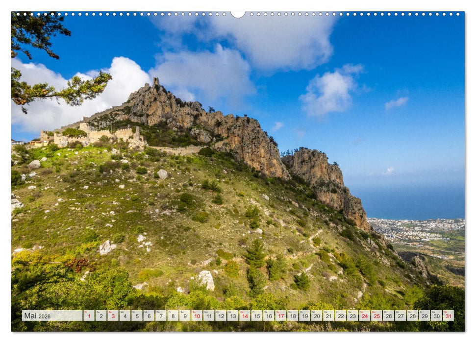 Urlaubsparadies in Nordzypern (CALVENDO Premium Wandkalender 2026)