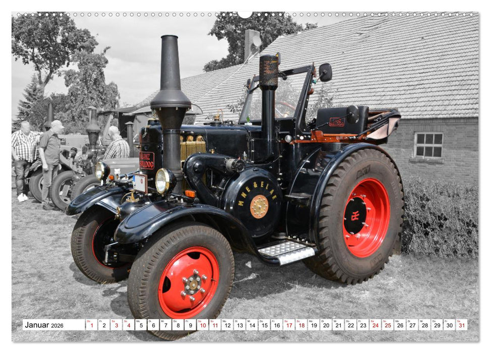 Faszination Landmaschinen - Egal ob alt oder neu (CALVENDO Premium Wandkalender 2026)
