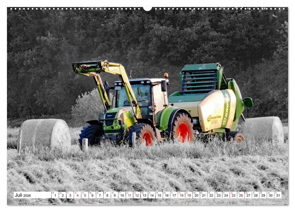 Faszination Landmaschinen - Egal ob alt oder neu (CALVENDO Premium Wandkalender 2026)