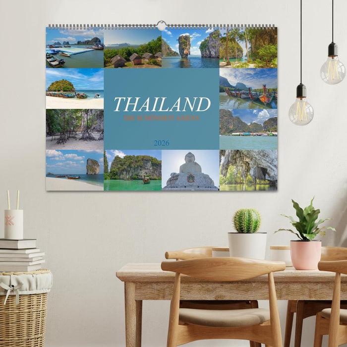 Thailand - Die Schönheit Asiens (CALVENDO Wandkalender 2026)