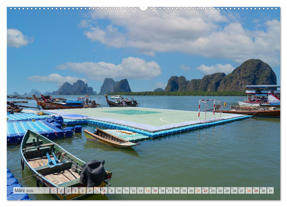 Thailand - Die Schönheit Asiens (CALVENDO Wandkalender 2026)