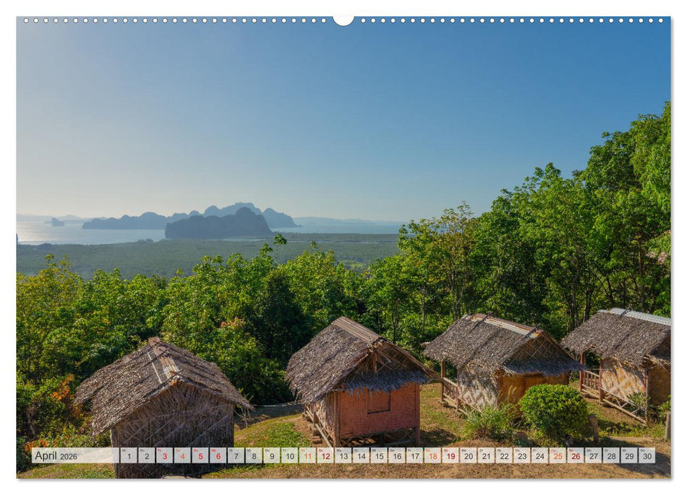 Thailand - Die Schönheit Asiens (CALVENDO Wandkalender 2026)