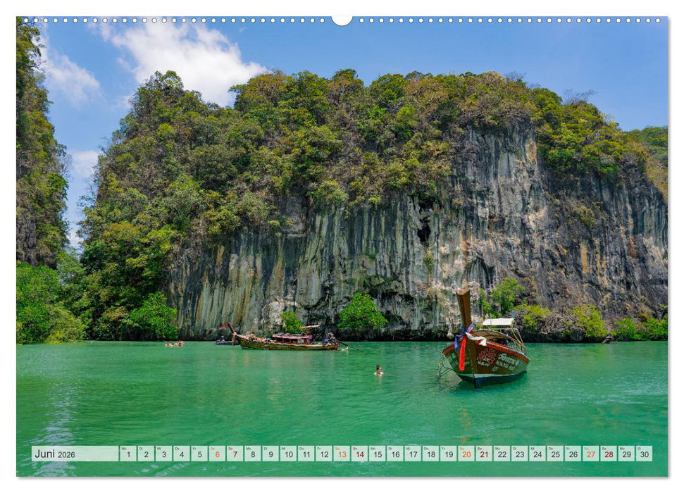 Thailand - Die Schönheit Asiens (CALVENDO Wandkalender 2026)
