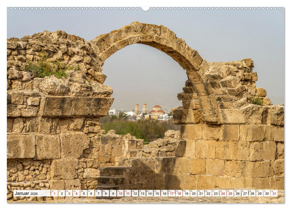 Zypern - Paphos (CALVENDO Premium Wandkalender 2026)