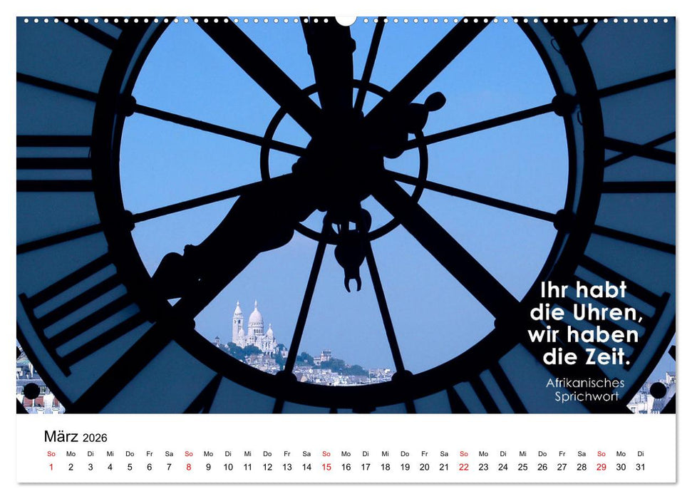 Zitate fürs Leben (CALVENDO Premium Wandkalender 2026)