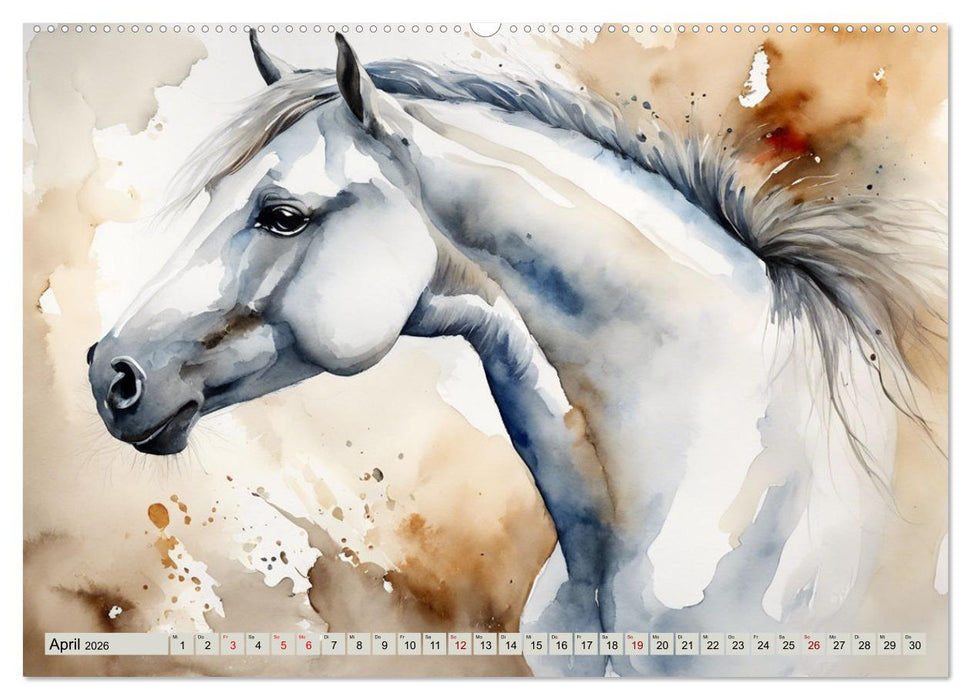 Elegant und anmutig (CALVENDO Premium Wandkalender 2026)