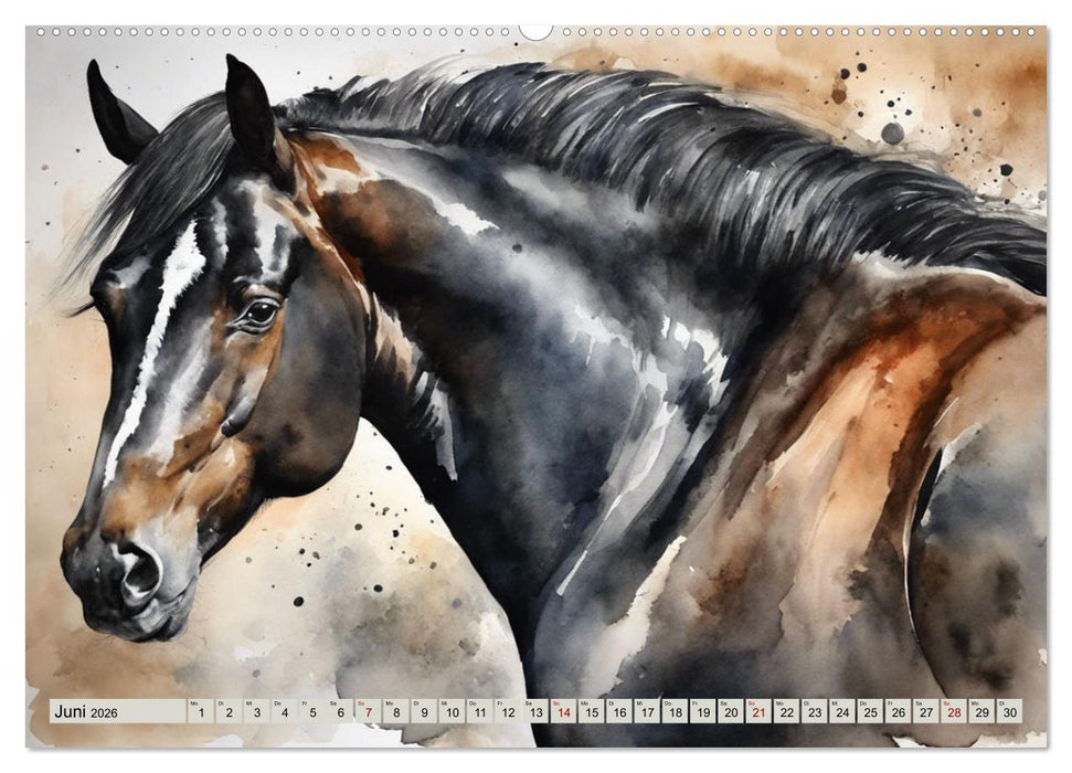 Elegant und anmutig (CALVENDO Premium Wandkalender 2026)