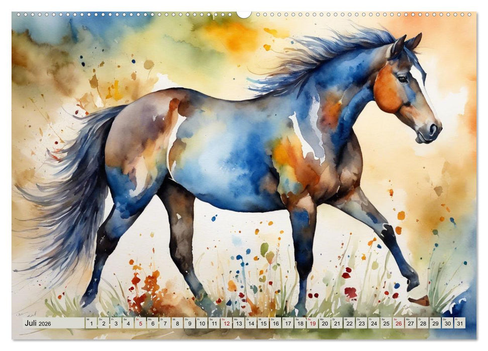 Elegant und anmutig (CALVENDO Premium Wandkalender 2026)