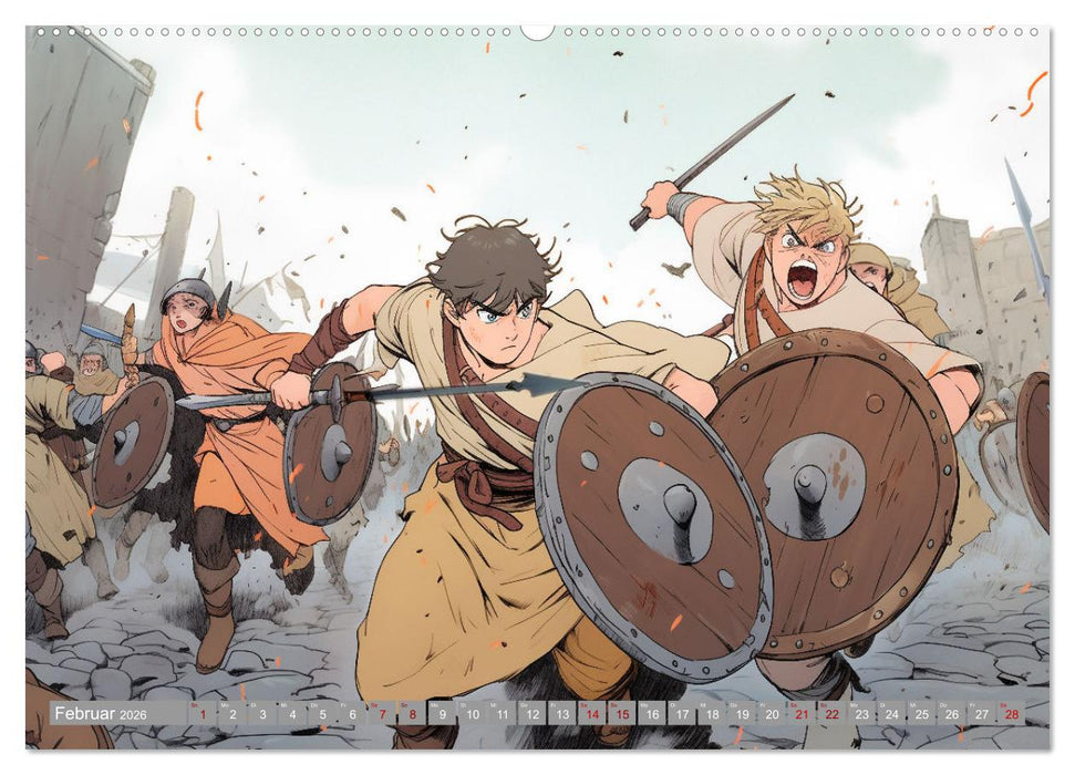 Das ganz normale Leben der Nordmänner (CALVENDO Premium Wandkalender 2026)