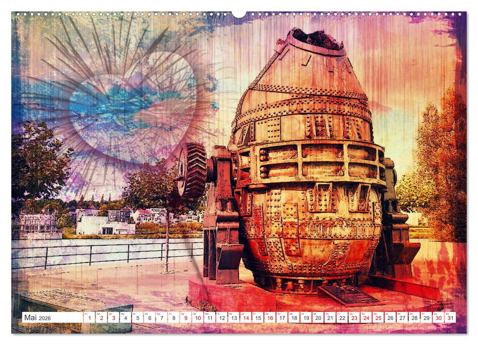 Auf geht´s nach Dortmund (CALVENDO Premium Wandkalender 2026)