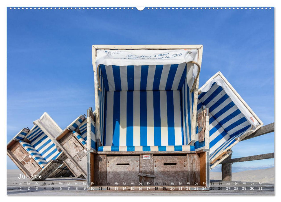Westküste - Zwischen St. Peter Ording, Büsum und Elbe (CALVENDO Premium Wandkalender 2026)