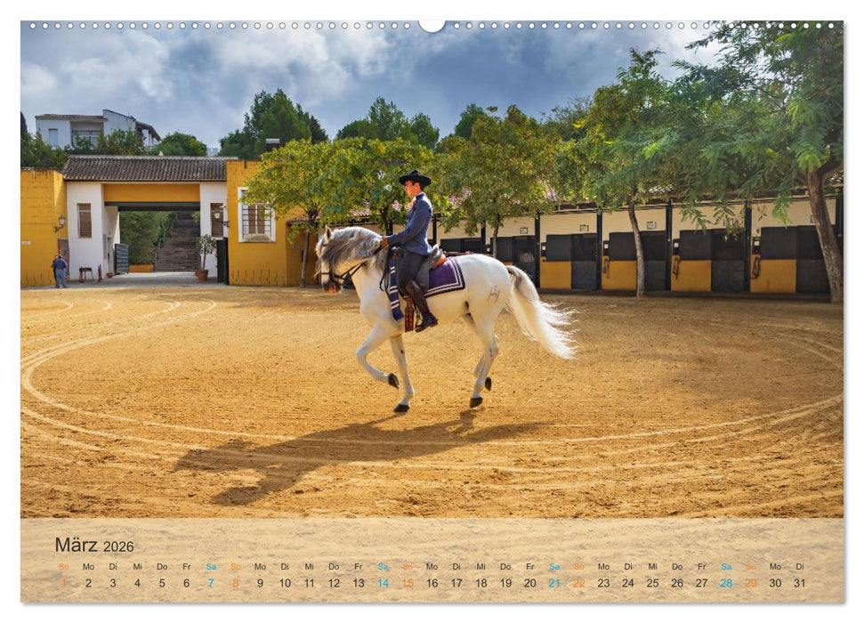 Jerez de la Frontera - Heimatstadt des Sherry (CALVENDO Premium Wandkalender 2026)