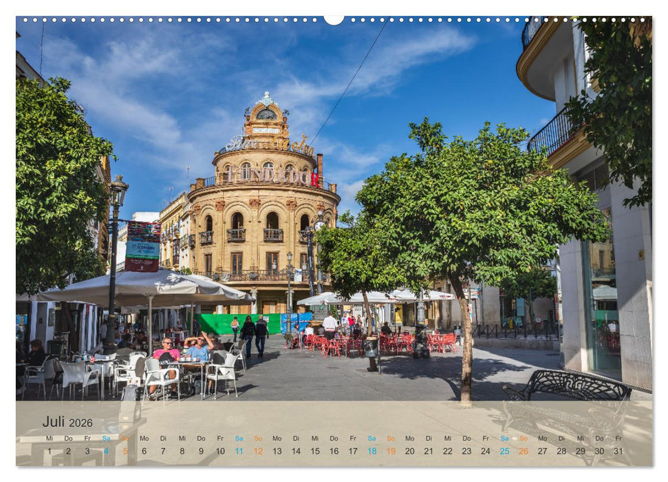 Jerez de la Frontera - Heimatstadt des Sherry (CALVENDO Premium Wandkalender 2026)