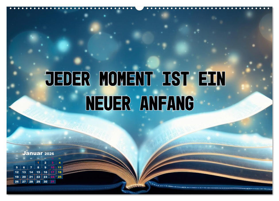 Work - Life - Balance - unterwegs mit coolen Sprüchen (CALVENDO Wandkalender 2026)
