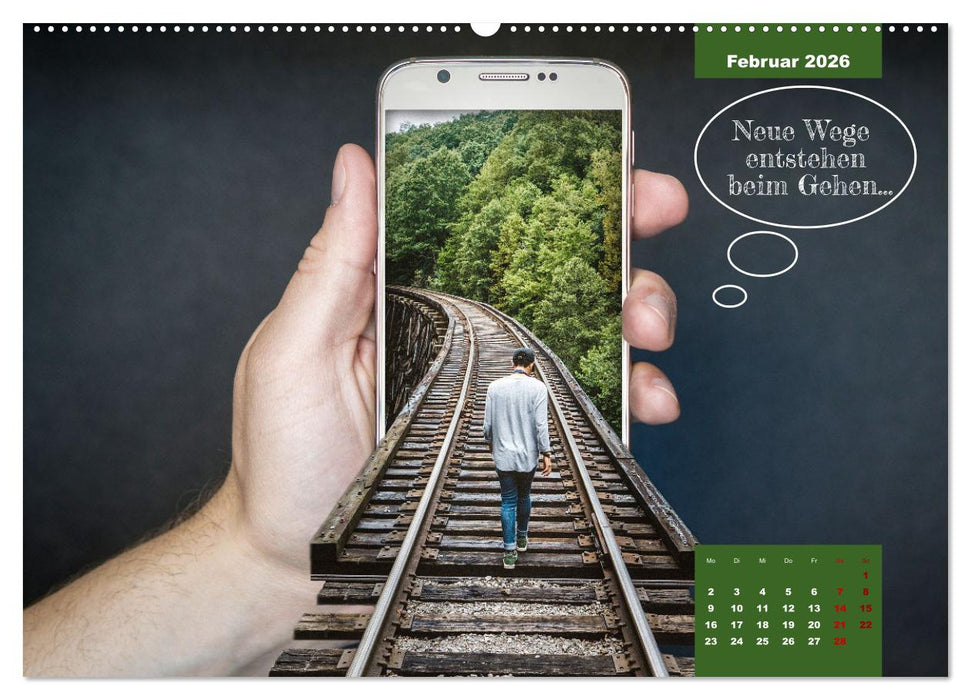 Handy-Kunst by VogtArt (CALVENDO Premium Wandkalender 2026)