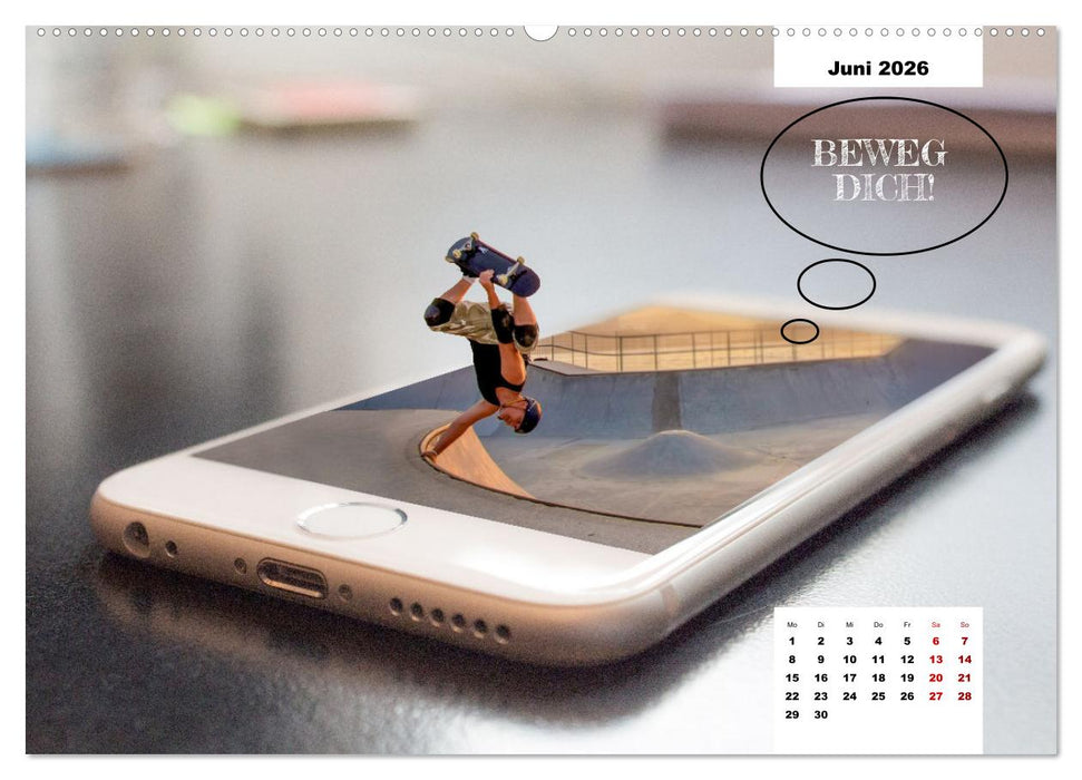 Handy-Kunst by VogtArt (CALVENDO Premium Wandkalender 2026)