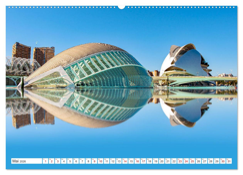 Valencia - Stadt mit besonderem Zauber (CALVENDO Premium Wandkalender 2026)