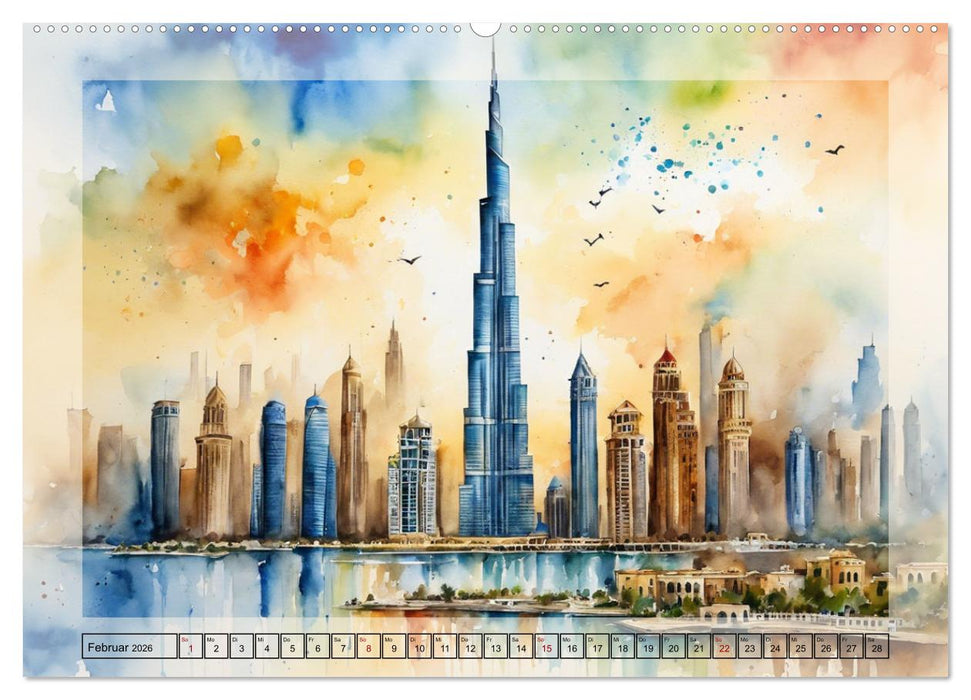 Sehenswertes rund um die Welt (CALVENDO Wandkalender 2026)