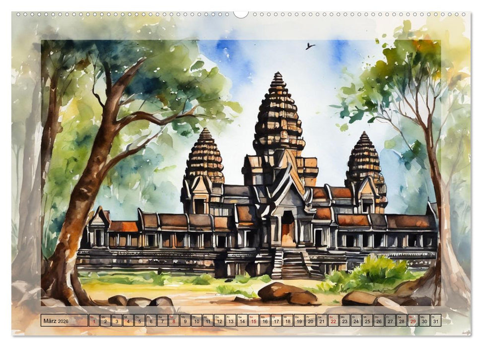 Sehenswertes rund um die Welt (CALVENDO Wandkalender 2026)