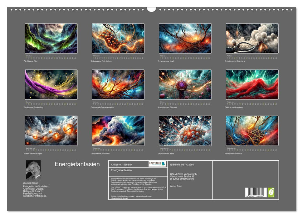 Energiefantasien (CALVENDO Wandkalender 2026)