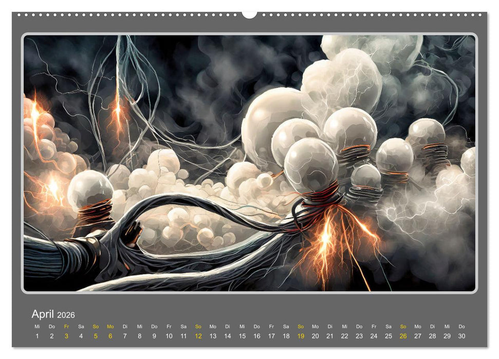 Energiefantasien (CALVENDO Wandkalender 2026)