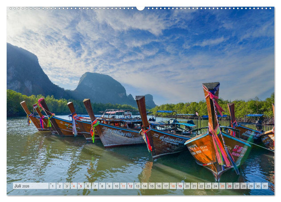 Thailand - Die Schönheit Asiens (CALVENDO Premium Wandkalender 2026)