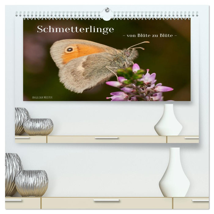 Schmetterlinge - von Blüte zu Blüte - (CALVENDO Premium Wandkalender 2026)
