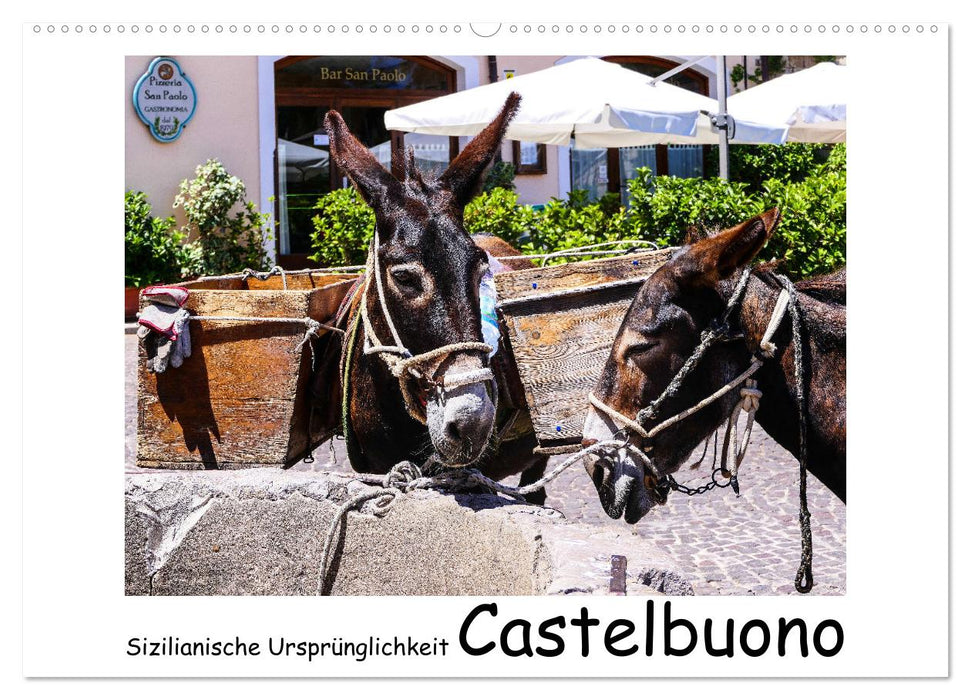 Sizilianische Ursprünglichkeit Castelbuono (CALVENDO Wandkalender 2026)