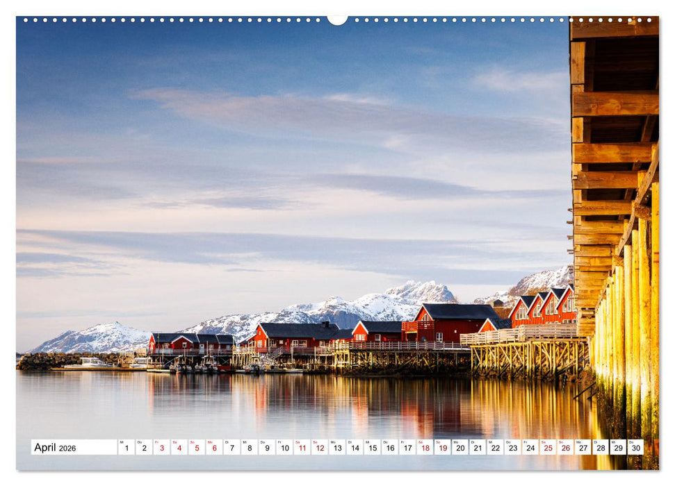 Licht des Nordens - LOFOTEN (CALVENDO Premium Wandkalender 2026)