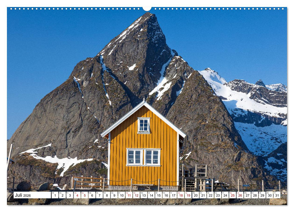 Licht des Nordens - LOFOTEN (CALVENDO Premium Wandkalender 2026)