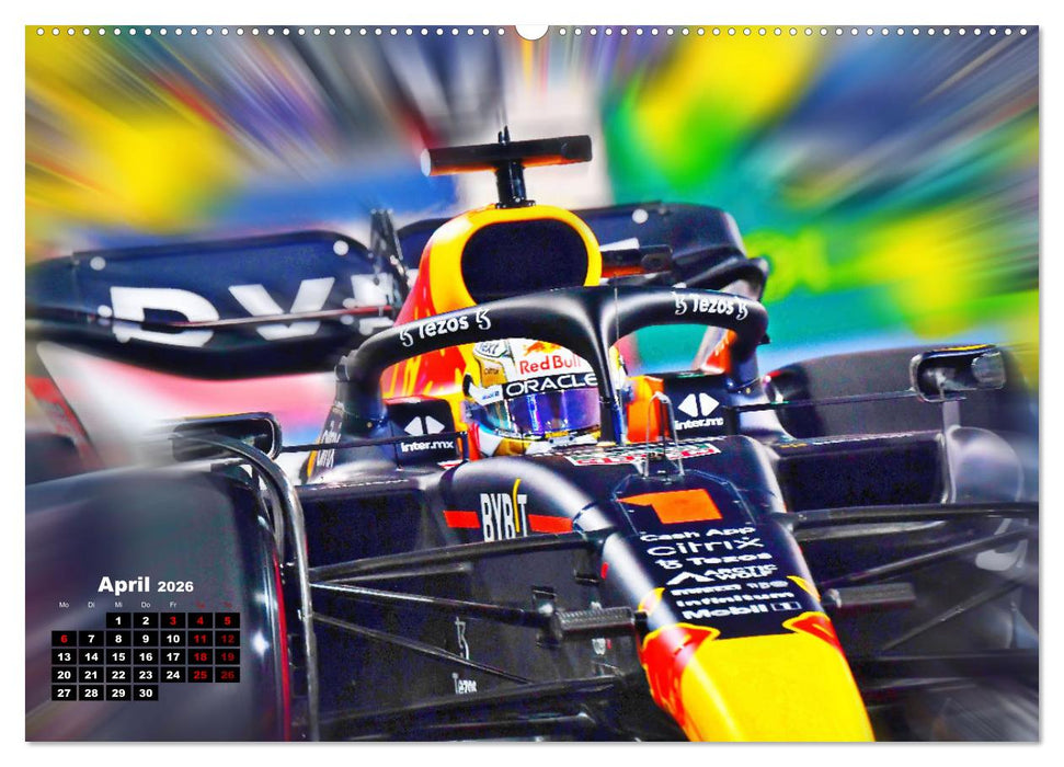 Vollgasprofis im Cockpit (CALVENDO Premium Wandkalender 2026)