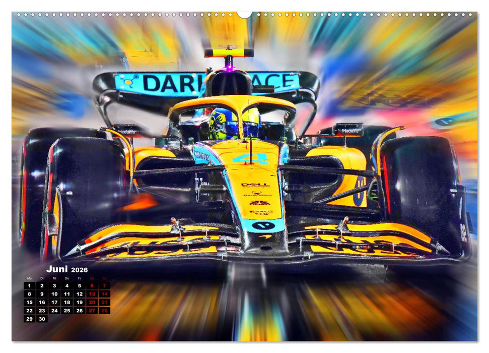 Vollgasprofis im Cockpit (CALVENDO Premium Wandkalender 2026)