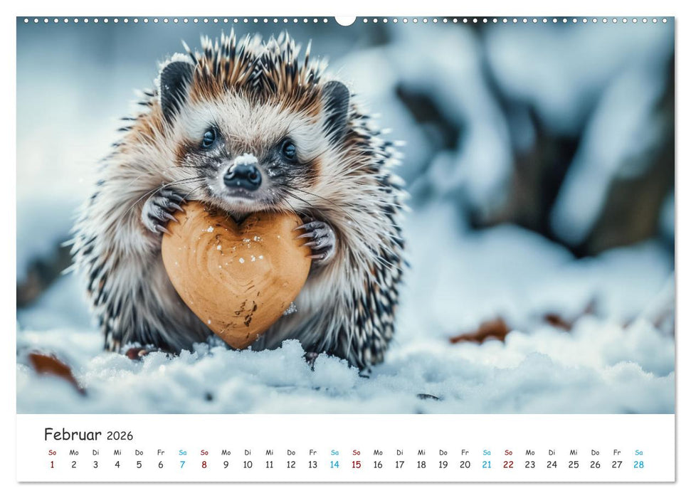 Die Melodie der Liebe (CALVENDO Premium Wandkalender 2026)