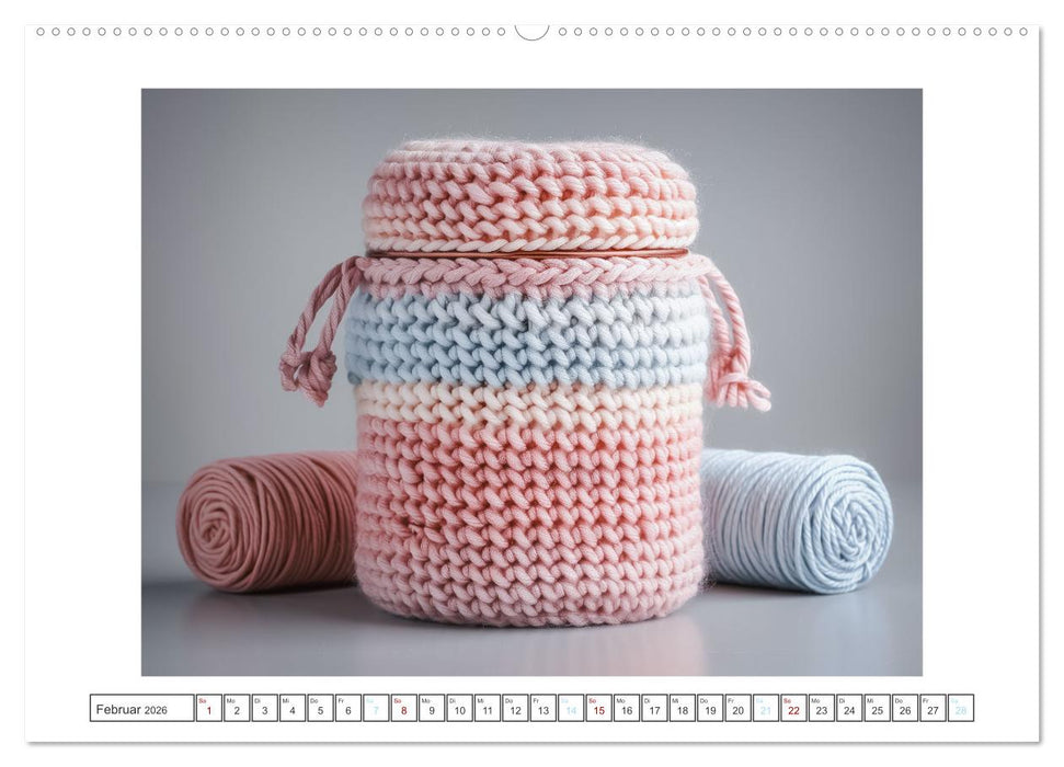 Lustige Strick-Ideen (CALVENDO Wandkalender 2026)