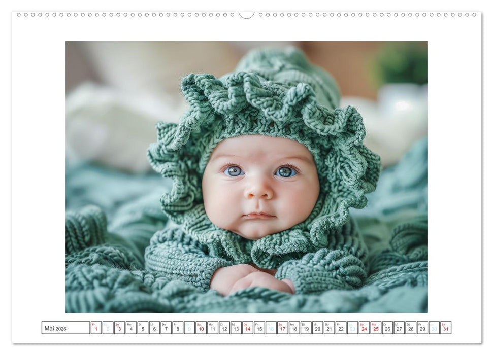 Lustige Strick-Ideen (CALVENDO Wandkalender 2026)