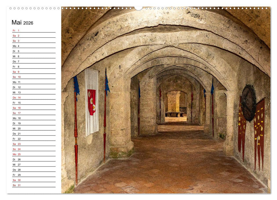 Burghausen an der Salzach (CALVENDO Premium Wandkalender 2026)