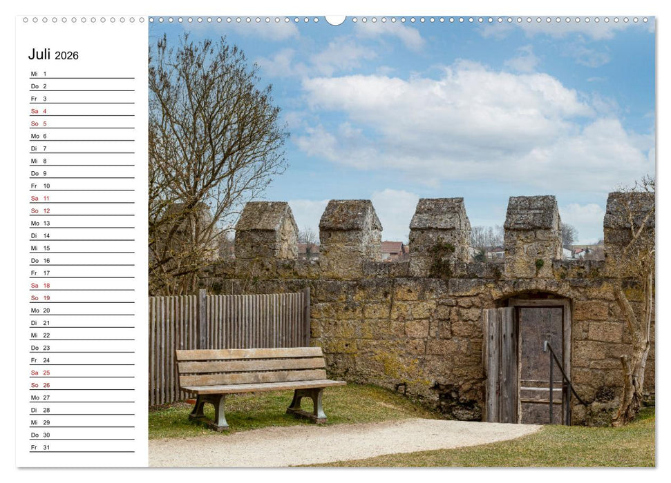 Burghausen an der Salzach (CALVENDO Premium Wandkalender 2026)