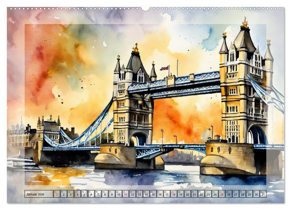 Sehenswertes rund um die Welt (CALVENDO Premium Wandkalender 2026)