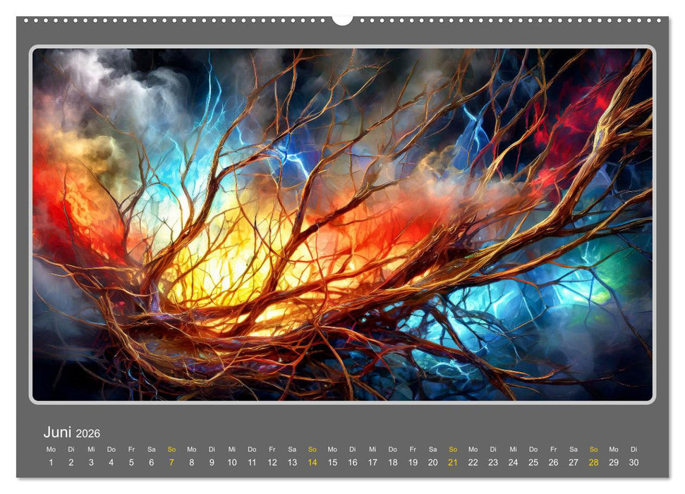 Energiefantasien (CALVENDO Premium Wandkalender 2026)