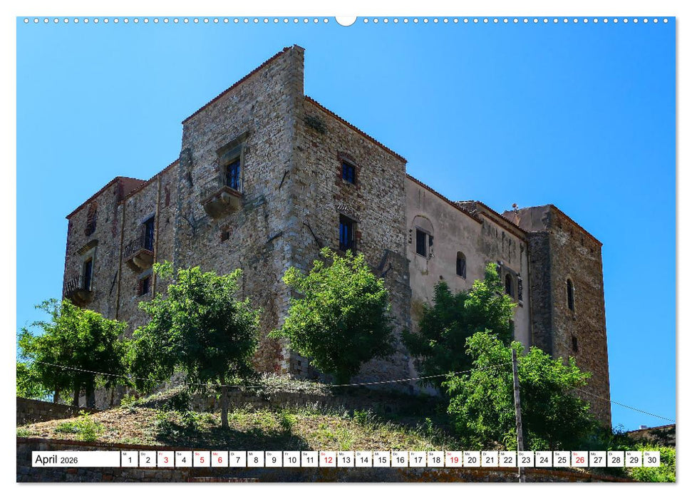 Sizilianische Ursprünglichkeit Castelbuono (CALVENDO Premium Wandkalender 2026)