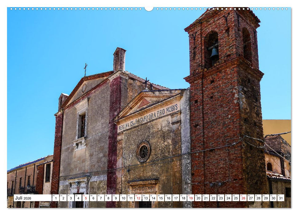 Sizilianische Ursprünglichkeit Castelbuono (CALVENDO Premium Wandkalender 2026)