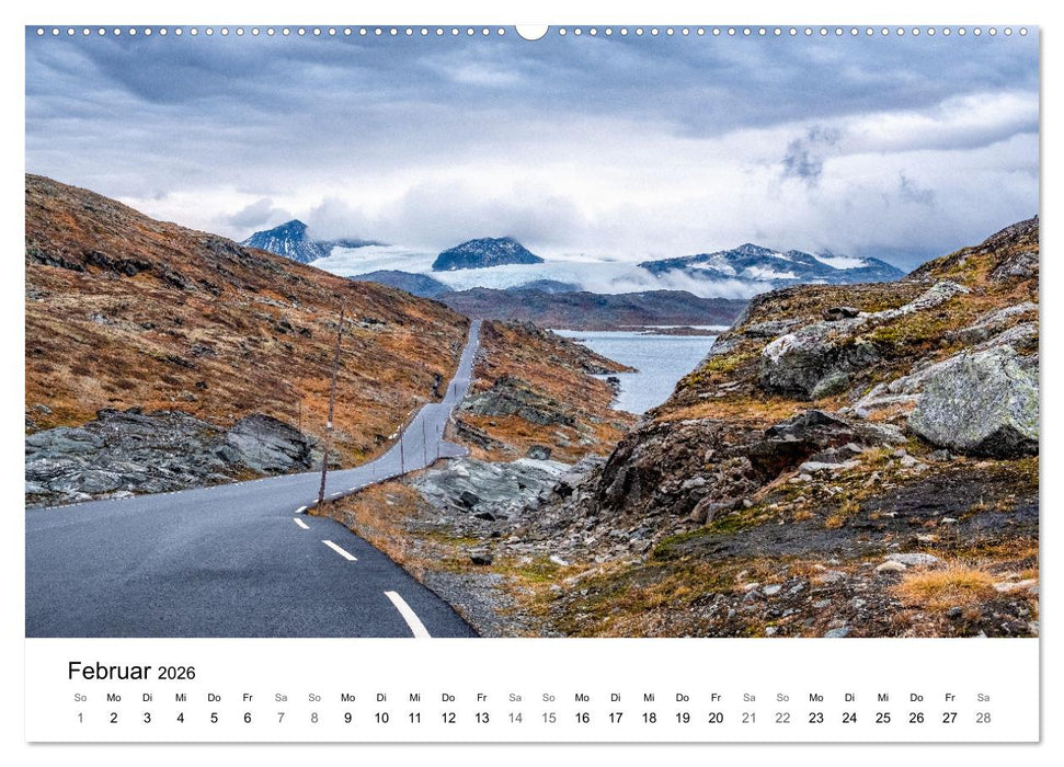 ZAUBERHAFTES NORWEGEN (CALVENDO Premium Wandkalender 2026)