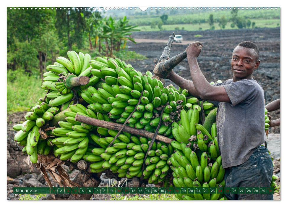 KONGO - das dunkle Herz Afrikas (CALVENDO Premium Wandkalender 2026)